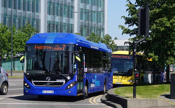 First Berkshire Volvo 7900H VSH69932 Citaro 64030